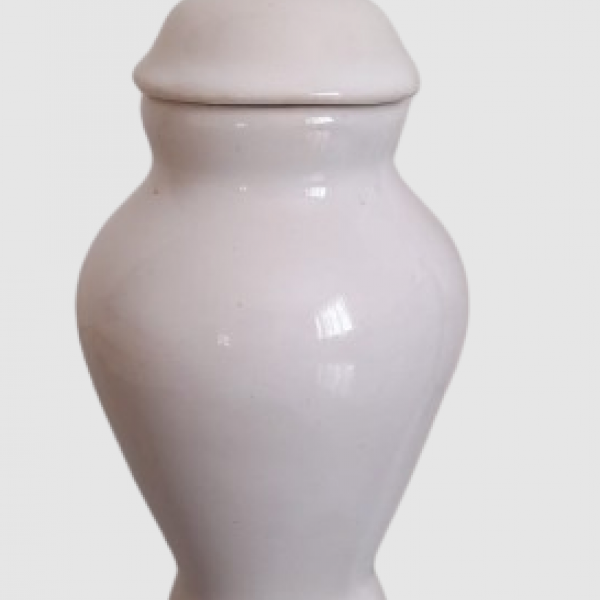 Medium White Quartinha with no handle
