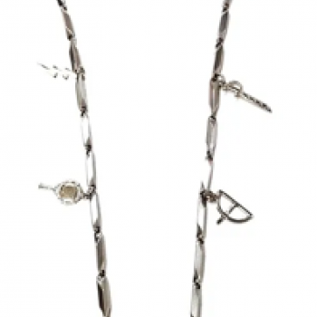 7-Line Steel Necklace 7-Line Steel Necklace