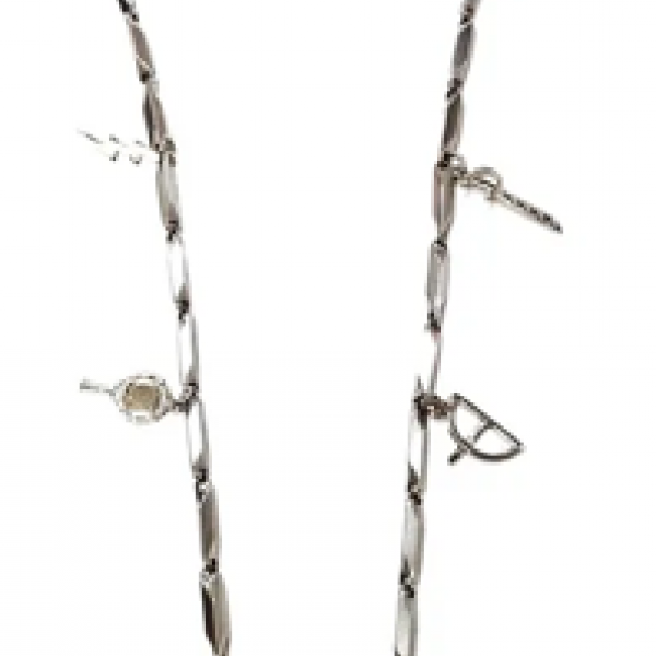 7-Line Steel Necklace
