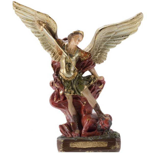 Statue of Saint Michael the Archangel 30cm Baroque Statue of Saint Michael the Archangel 30cm Baroque