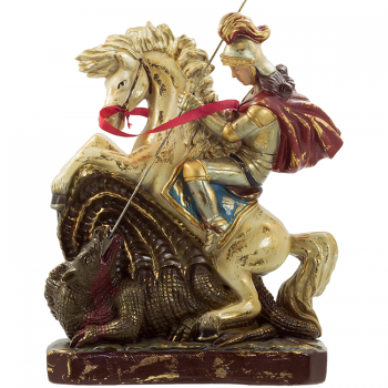 Baroque Statue of Saint George 30 cm Baroque Statue of Saint George 30 cm