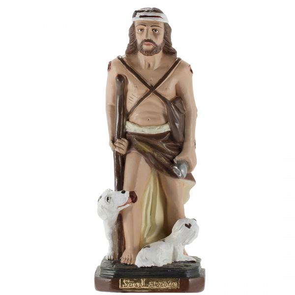 Statue of Saint Lazarus 20cm Statue of Saint Lazarus 20cm