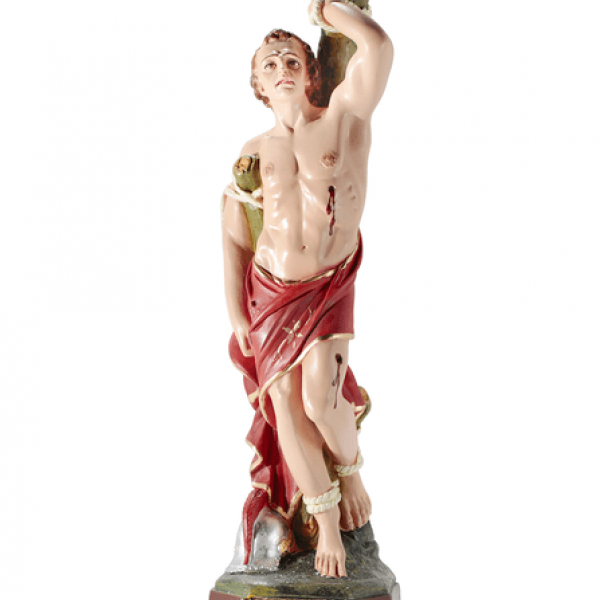 Statue of Saint Sebastian 20cm Statue of Saint Sebastian 20cm