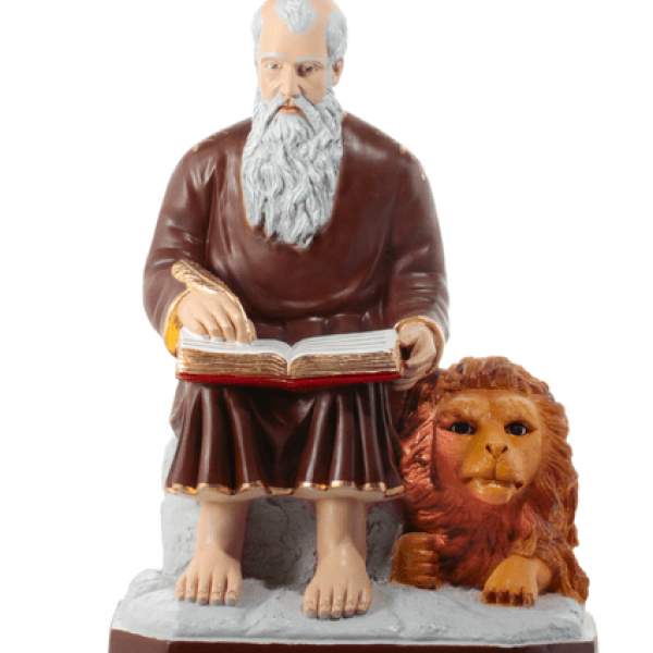 Statue of Saint Jerome with Clothes 30cm Statue of Saint Jerome with Clothes 30cm