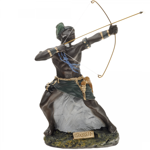 Statue of the Orisha Oxossi 23cm Statue of the Orisha Oxossi 23cm
