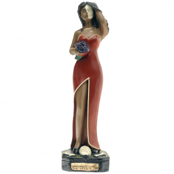 Pomba Gira Rosa Caveira Statue 40cm Pomba Gira Rosa Caveira Statue 40cm
