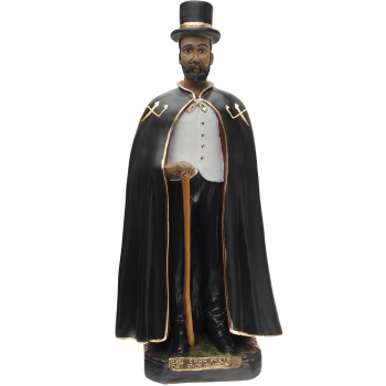 Exu Black Cape of the Crossroads Statue 45cm  Exu Black Cape of the Crossroads Statue 45cm