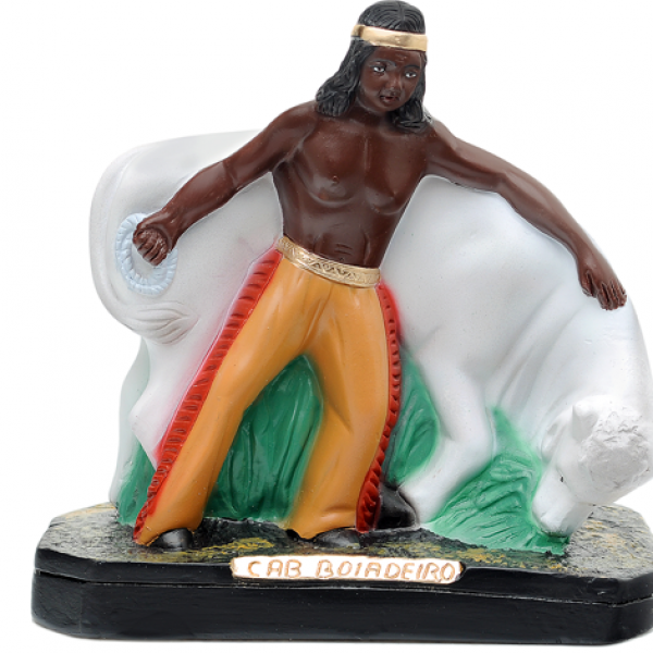 Cowboy Caboclo Statue 20cm