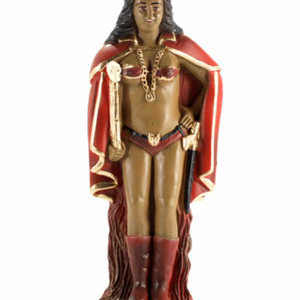 Pomba Gira Rainha das Sete Encruzilhadas Statue 30cm Pomba Gira Rainha das Sete Encruzilhadas Statue 30cm