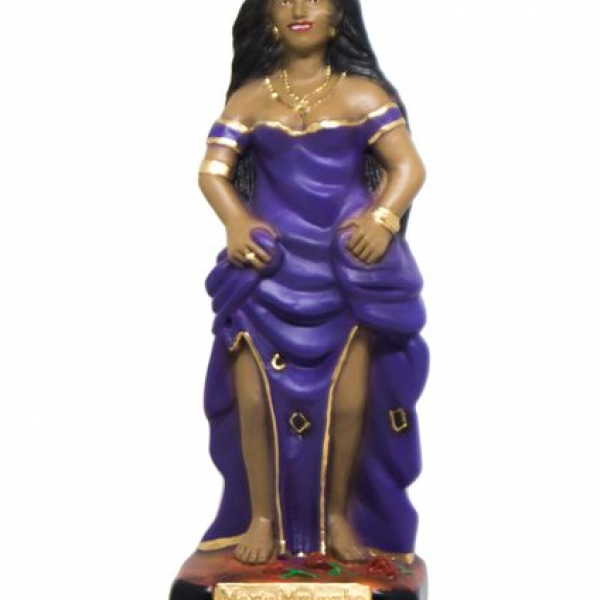 Pomba Gira Maria Mulambo Rica Statue 40cm (Purple) 