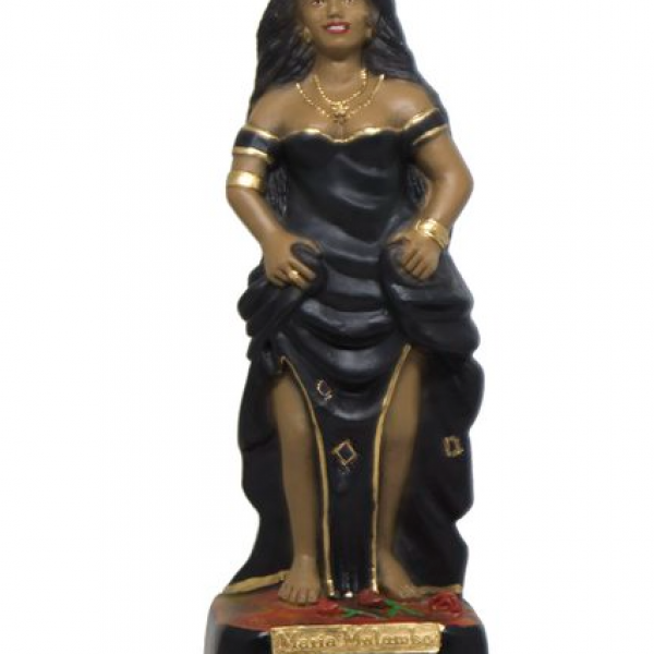 Pomba Gira Maria Mulambo Rica Statue 40cm (Black) Pomba Gira Maria Mulambo Rica Statue 40cm (Black)