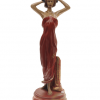 Statue Pomba Gira Black Rose 35cm Statue Pomba Gira Black Rose 35cm