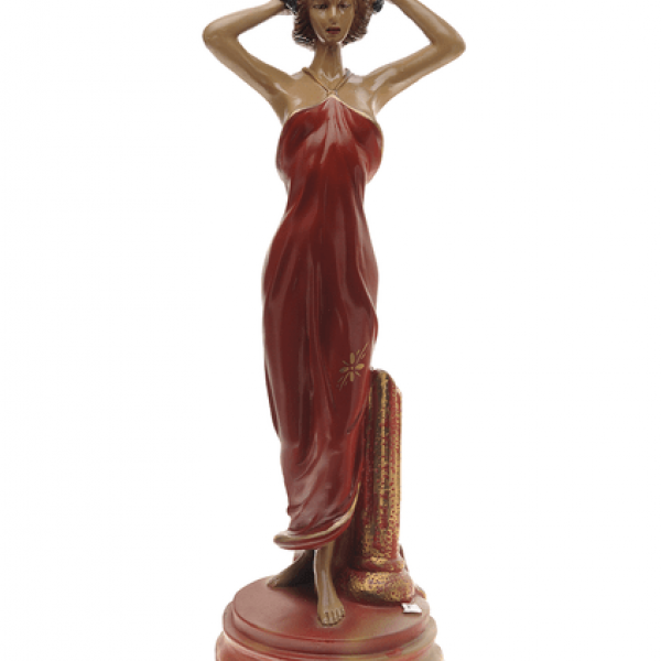 Statue Pomba Gira Black Rose 35cm